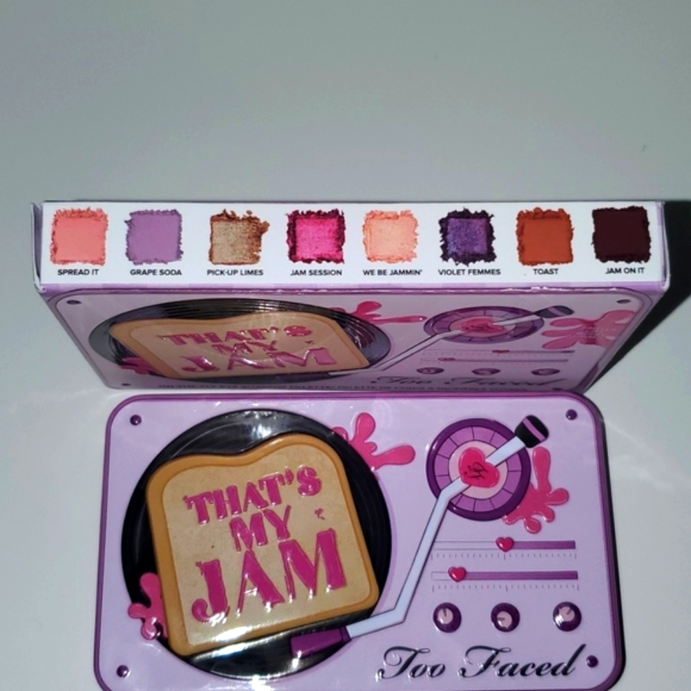 NIB Too Faced That's My Jam On-The-Fly Mini Eyeshadow Palette - Picture 5 of 10